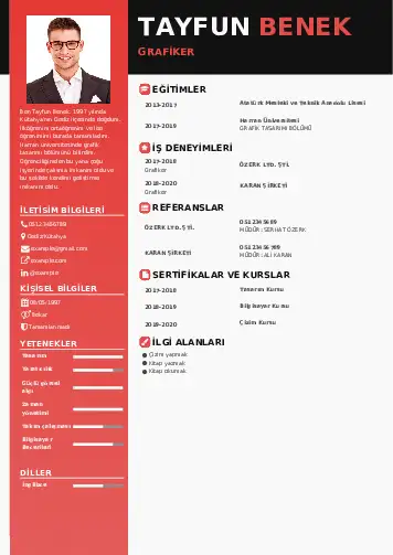 Öğrenci Cv Örnekleri cv indir